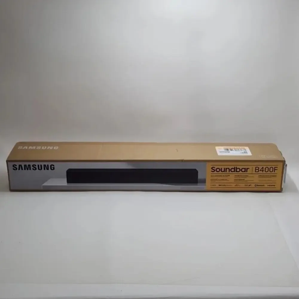 Samsung HW-B400F B-Series 2.0 Channel Soundbar Bluetooth Built-In Woofer NEW